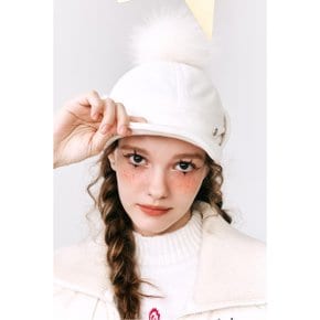 PomPom Knit Hat_WGRCX24811WHX