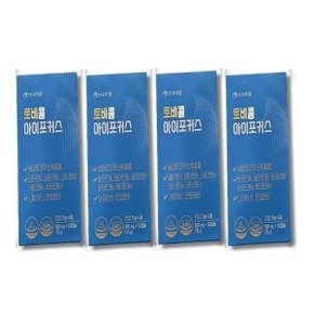 안국약품 토비콤 아이포커스 500mg x 30캡슐 4박스