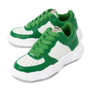 메종미하라야스히로 웨인 오리지널 솔 스니커즈 A08FW706 GRN WHT 남