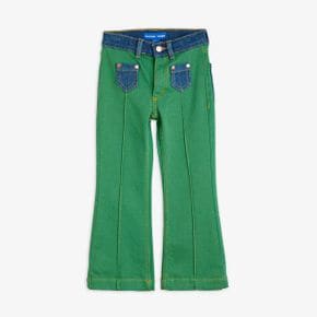 미니로디니 M 로디니 x Wrangler Flared 진 청바지 Green 7451841