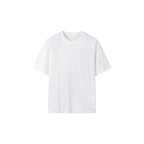 [정상가90,000]Logo Cotton Tee_D6TCM24001WHX