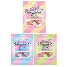  스윗 드럼스틱 스쿼시스 젤리 체리 애플 풍선껌맛 뚜띠푸르티향 캔디