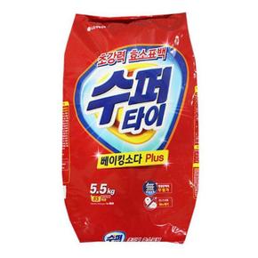 수퍼타이 찬물 베이킹소다 5.5kg 세탁 가루 빨래 세제 생활 (S13922304)