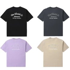 디스커버리 [24SS] 디스커버리 바시티 백로고 반팔티셔츠 (DXRS55043)