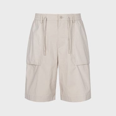 빈폴 [Green] 나일론 카고 하프 팬츠  아이보리 (BC4325N030)