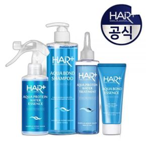 헤어플러스 아쿠아 본드샴푸 500ml+아쿠아 워터트리트먼트200ml+아쿠아 워터에센스200ml+크림에센스 95ml