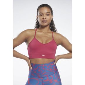 4146679 Reebok TRAIN - Light support sports bra semi proud pink 70978631