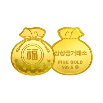 삼성금거래소 행운의 복주머니 골드바 1.875g