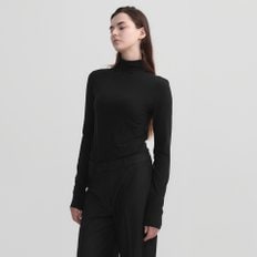 Half Turtle Neck Black