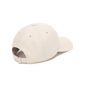 OVERSIZE LOGO COTTON BALL CAP 그레이지