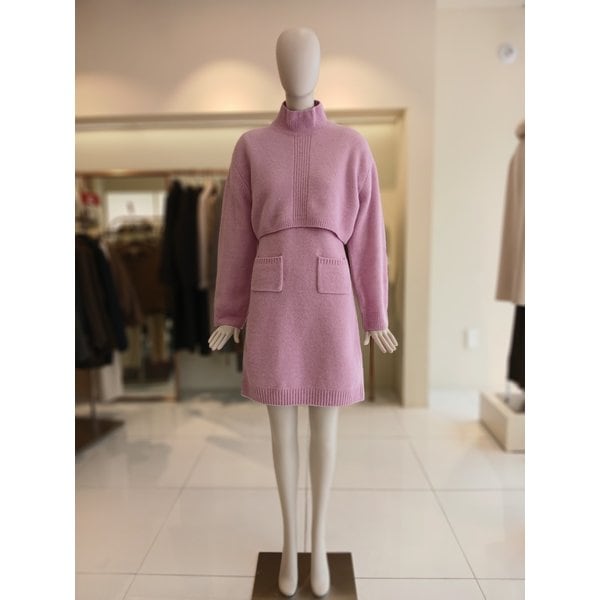 [여주점] 씨씨콜렉트 크롭탑세트니트원피스 C244kse031