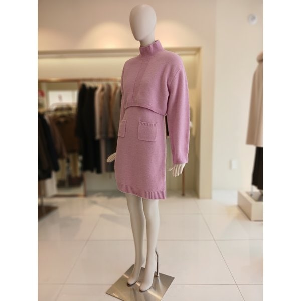 [여주점] 씨씨콜렉트 크롭탑세트니트원피스 C244kse031