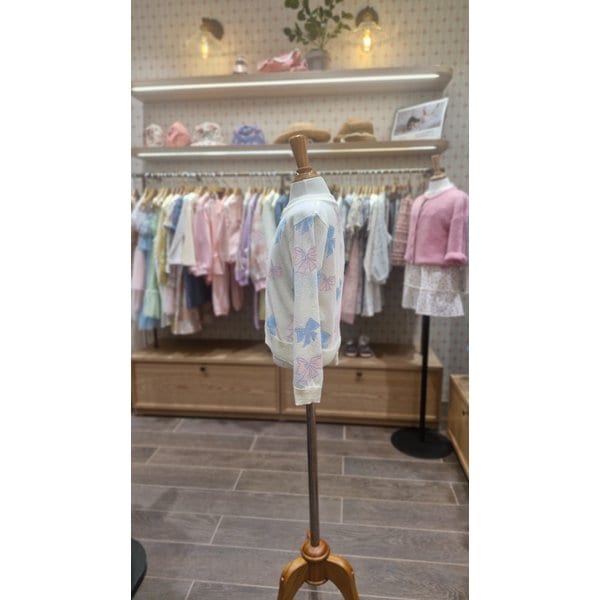 [파주점] 리틀그라운드(CR)테일스쿱- 리본가디건