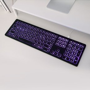 블루투스 무선키보드 4채널 멀티페어링 백라이트 N패드 맥스