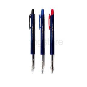 500 모닝펜 0.7mm 흑청적