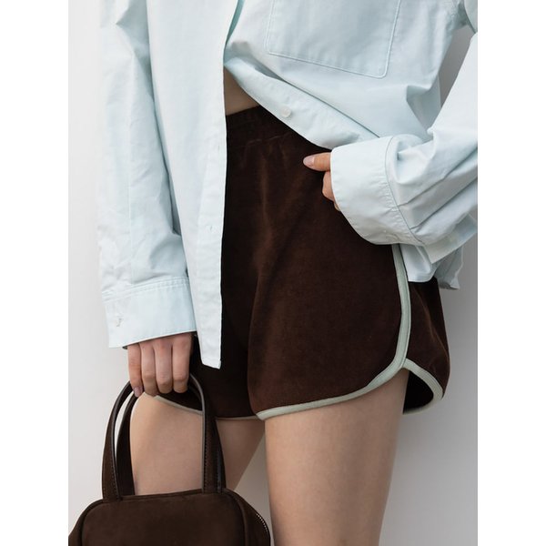 Vasto Terry Shorts  Brown (TA5725A06D)