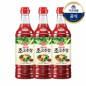 [사조대림] 순창궁 새콤상큼 초고추장1kg x3개