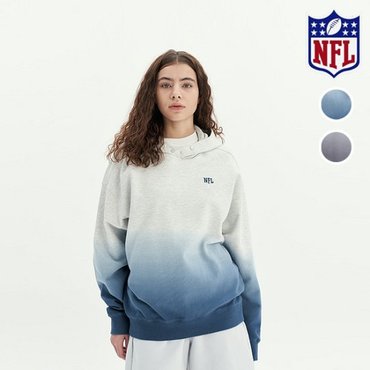 NFL 남녀공용 오버핏 그라데이션 다잉 후드 티셔츠 F221UHD046