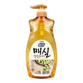 참그린 매실 청정 설거지 주방세제 1kg960ml -O