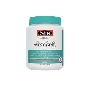 SWISSE 스위스 울티부스트 냄새없는 피쉬오일 1000mg 오메가3 500정