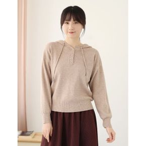아드리안 후드 단추 니트 PKN110_P376846925