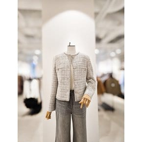 [파주점] [더아이잗컬렉션]글리터 믹스 클래식 트위드 자켓 CR4A0JK221