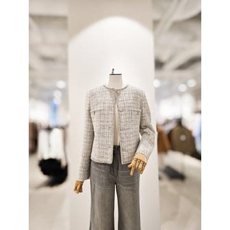 아이잗컬렉션 [파주점] [더아이잗컬렉션]글리터 믹스 클래식 트위드 자켓 CR4A0JK221