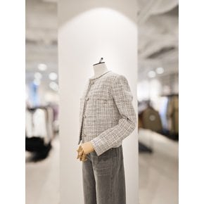 [파주점] [더아이잗컬렉션]글리터 믹스 클래식 트위드 자켓 CR4A0JK221