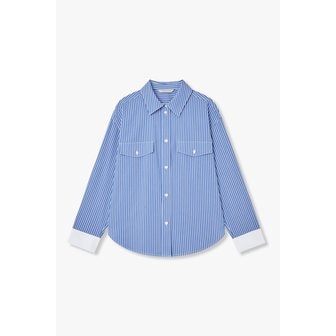 VOV [파주점] 플랩 포켓 스트라이프 셔츠 7126160801