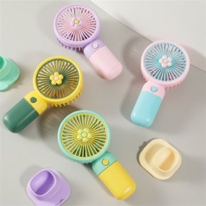 핸디 선풍기 무선 휴대용 USB 충전식 미니 팬 핸드형