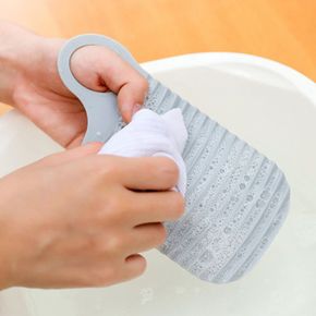 핸디형 양면 세면대 빨래판 미니 손빨래 패드 X ( 5매입 )