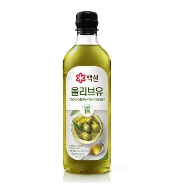 [쓱7클럽] 백설 엑스트라버진 올리브유 900ml