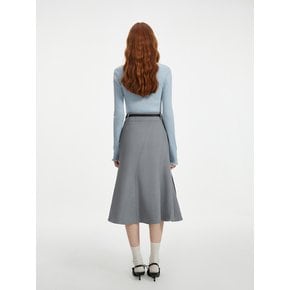 WD_Irregular line fishtail skirt