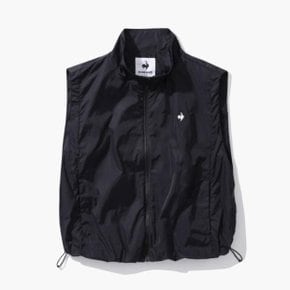 조끼 KQF GP112LWV22-BLCK 여성 사이드 썬그립 우븐 베스트 / BLCK