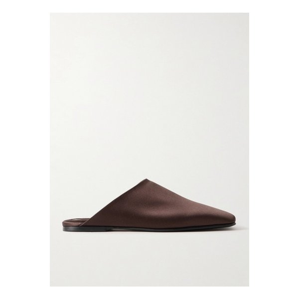 알바 새틴 슬리퍼 탠 브라운 1647597352653274