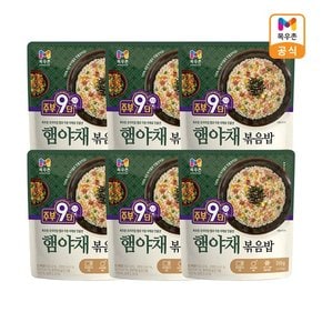 주부9단 햄야채볶음밥 210g x6개