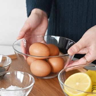 로메이키친 강화유리 마가렛 요리 유리볼 글라스볼 믹싱볼 20cm