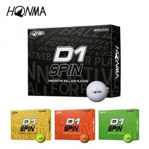 5765200 HONMA 혼마 D1 SPIN Ball 스핀볼 1 다스(12개들이) 일본 정규품 골 TA3469666