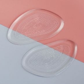 투명 실리콘 패드 앞꿈치 미끄럼 방지 쿠션 2개입
