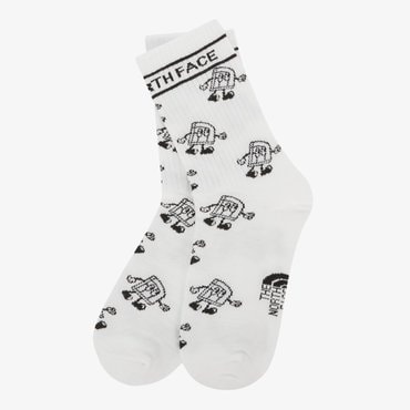 노스페이스 [노스페이스키즈 공식] NY4MR00V 키즈 미드 삭스_OFF WHITE