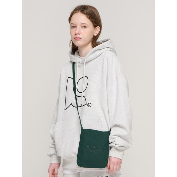 플랫 투 핸들 미니 토트 크로스백 (그린)