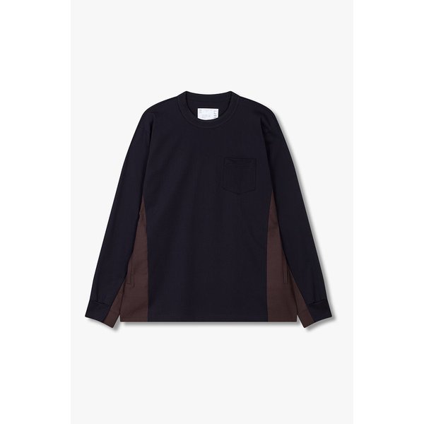 남성 슈팅 믹스 롱 슬리브 티셔츠 6425321111000