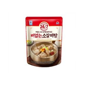 사조 24/7 뼈없는 소갈비탕 500g 18개