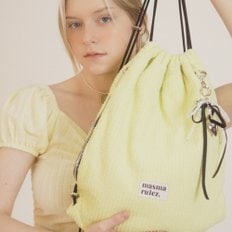 Gym sack string bag _Tear lemon