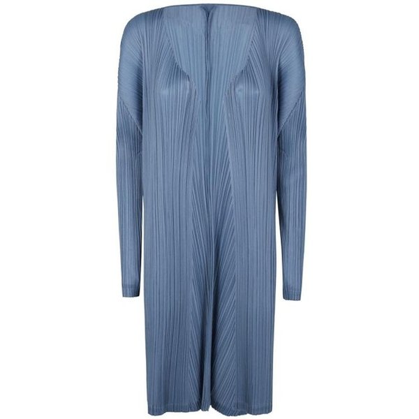 25SS 플리츠플리즈 가디건 PP56JA11413 BLUE GREY DOM