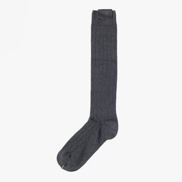 샌프란시스코마켓 소찌 칼제 정장양말 MEN LONG SOCKS(LUNGO) DARK GRAY ZED1M80004A14