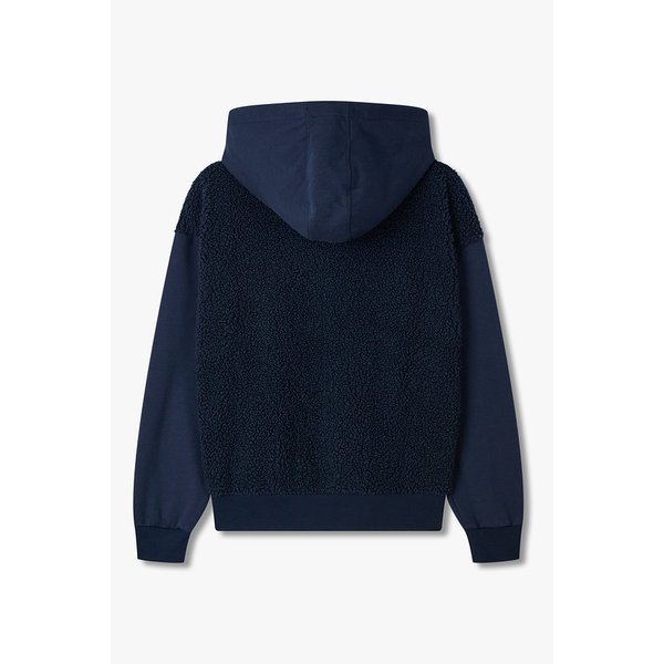 여성 하프 집업 디테일 플리스 후디 0825338507000