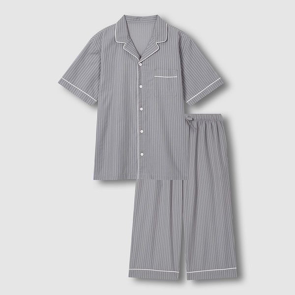 남 라이트 코튼 7부 파자마 세트 J216201179082