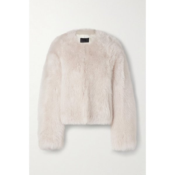 닐리 로탄 엘란 크롭 시어링 재킷 46376663162974565