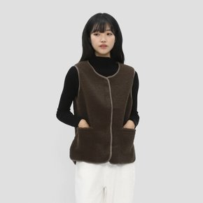 여자 겨울 플리스 사무실 베이직 양털 기모 방한 지퍼 ...